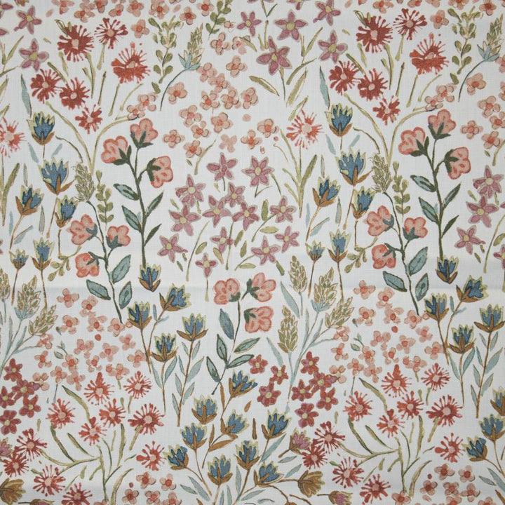 Sedgefield # 510 Summer by Maxwell Designer Fabric Print Gallery Ii 100% COTTON INDIA V-25.8" H-13.8" 55" - Swanky Fabrics -