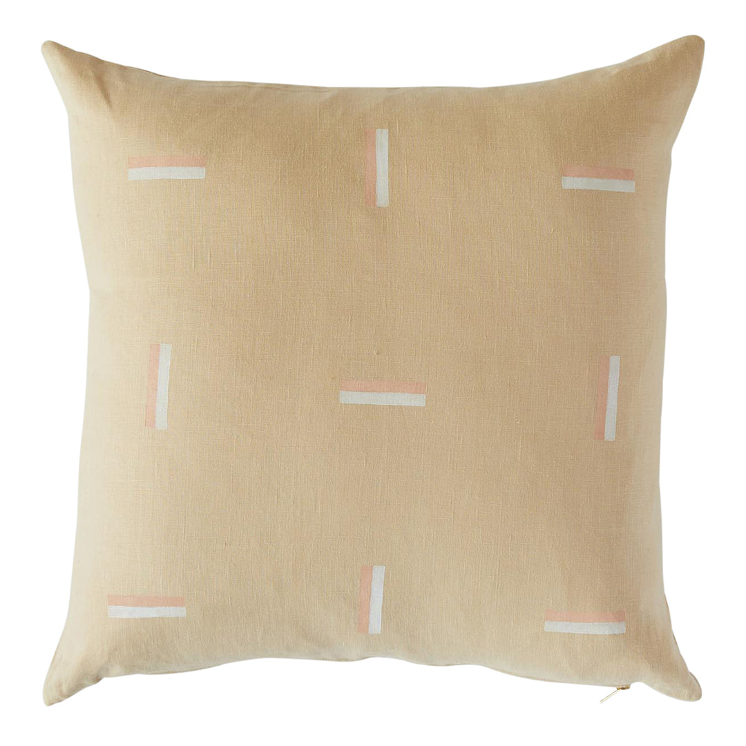 Icehouse Pillow Sand SO17791306 by Schumacher Designer Pillow
