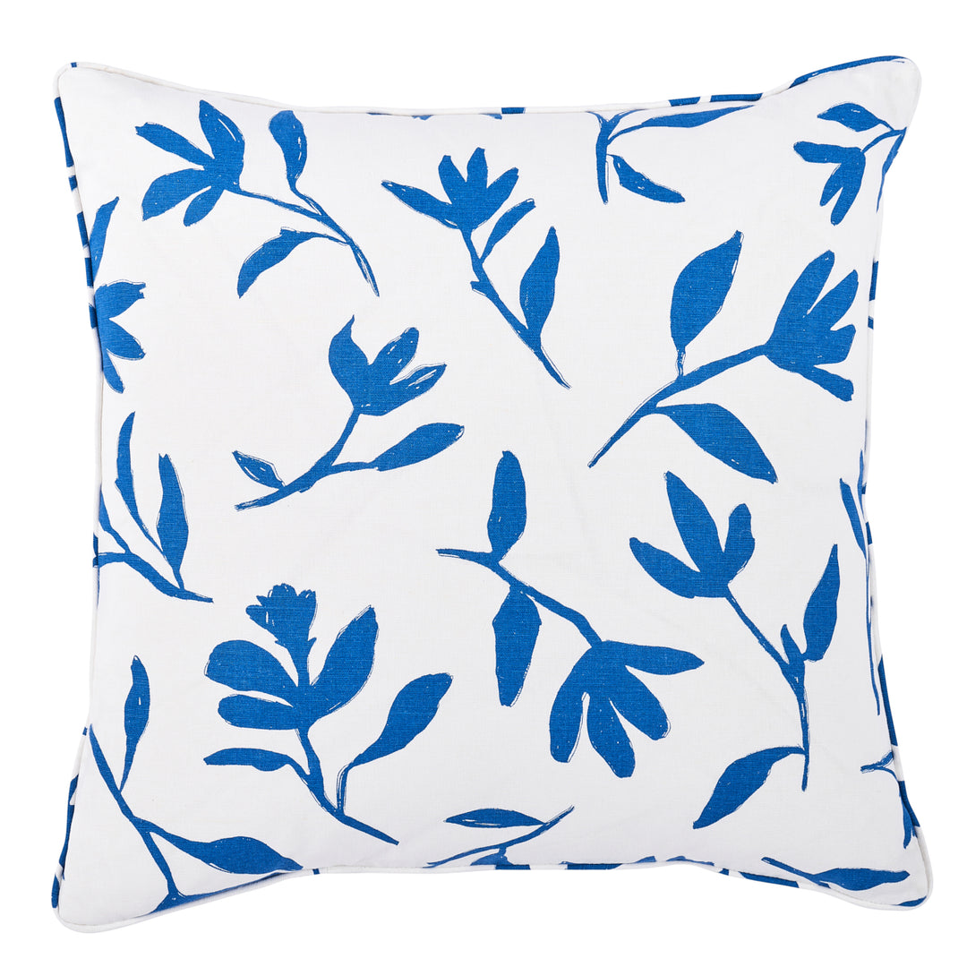 Laurel Pillow Navy SO18001006 by Schumacher Designer Pillow