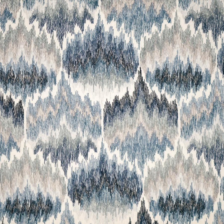 Shatter # 139 Nautic by Maxwell Designer Fabric Color Theory-Vol. Ix Pacific 62% POLYESTER
38% COTTON EMB.-100% POLYESTER INDIA V-9" H-12.9" 54"EMB.51" - Swanky Fabrics -