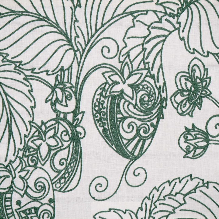 Solomon # 331 Lacinato by Maxwell Designer Fabric Color Theory-Vol.Viii Rosemary 44% ACRYLIC
39% COTTON
14% POLYESTER
3% LINEN EMB.- 100% ACRYLIC INDIA V-30.3" H-26" 54"EMB.52" - Swanky Fabrics -