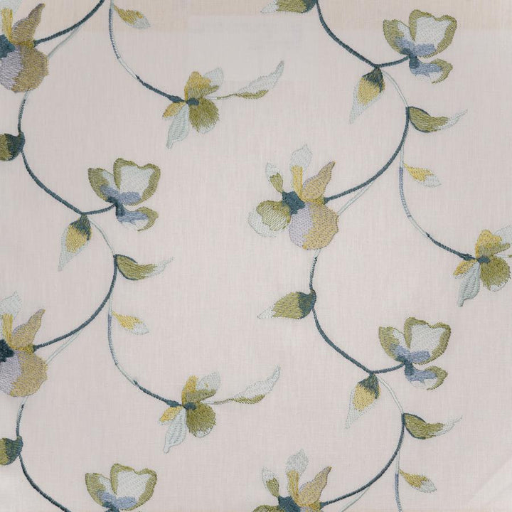 Sweet Pea # 313 Herbal by Maxwell Designer Fabric Color Theory-Vol.Viii Rosemary BASE: 52% POLYESTER
48% COTTON
EMB: 100% VISCOSE INDIA V-9.3" H-17.5" 52" - Swanky Fabrics -