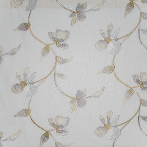 Sweet Pea # 634 Silver by Maxwell Designer Fabric