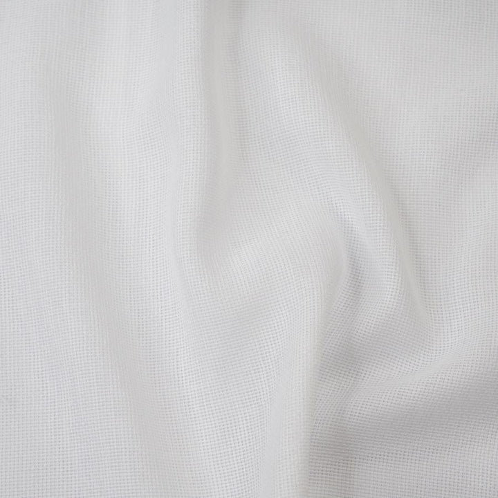 Sylvia # 260 Iceberg by Maxwell Designer Fabric Sheer Glam 55% RECYCLED POLYESTER
45% POLYESTER INDIA 120" - Swanky Fabrics -