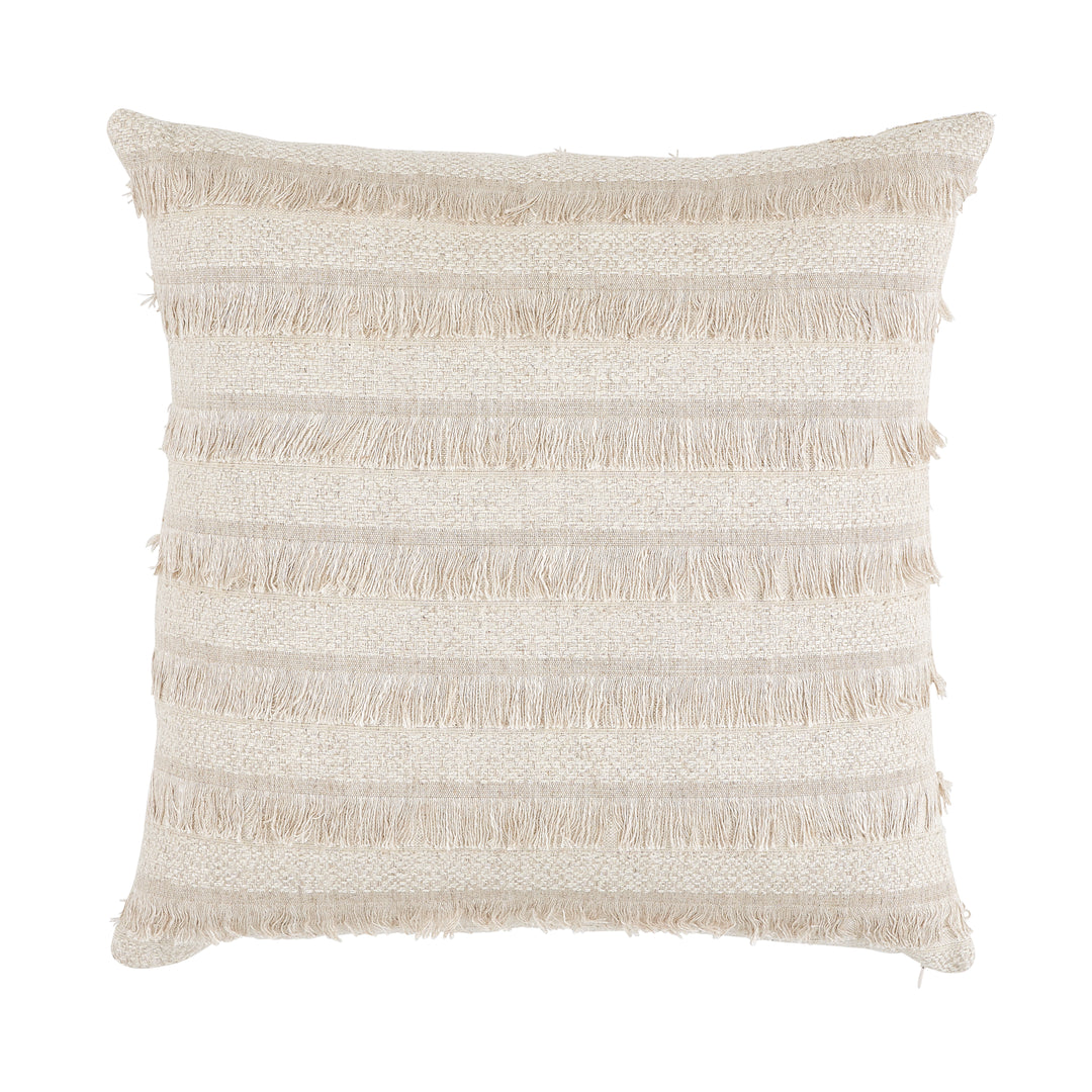 Acadia Pillow Greige SO7265007 by Schumacher Designer Pillow