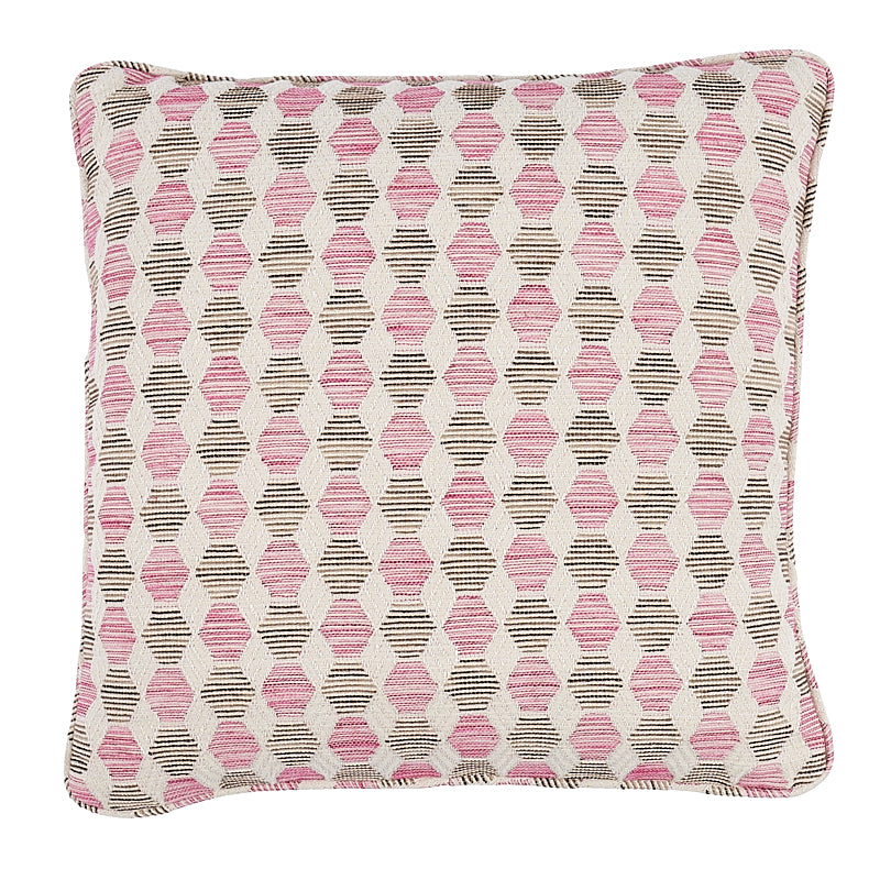 Coquina Pillow Pink SO7984206 by Schumacher Designer Pillow
