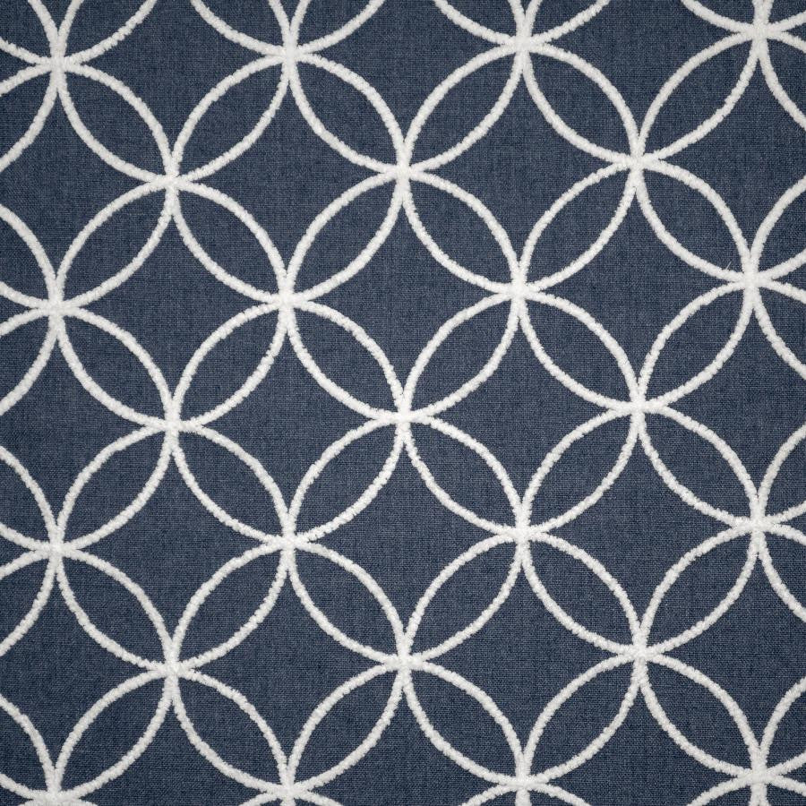 Scope # 120 Marine by Maxwell Designer Fabric Color Theory-Vol. Ix Pacific 100% POLYESTER INDIA V-4.5" H-4.5" 53" - Swanky Fabrics -