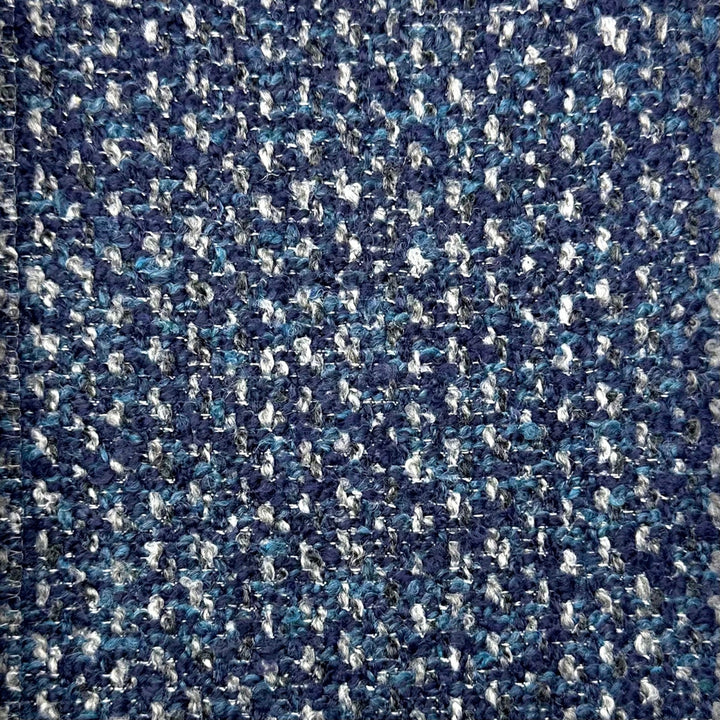 Shelton # 542 Navy by Maxwell Designer Fabric Performance Textures Iii 80% POLYESTER
15% ACRYLIC
5% WOOL CHINA 55" - Swanky Fabrics -