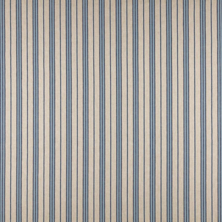 Swindon # 603 Blue Jeans by Maxwell Designer Fabric Stripes & Checks Iii 50% COTTON
50% POLYESTER INDIA H-3" 55" - Swanky Fabrics -