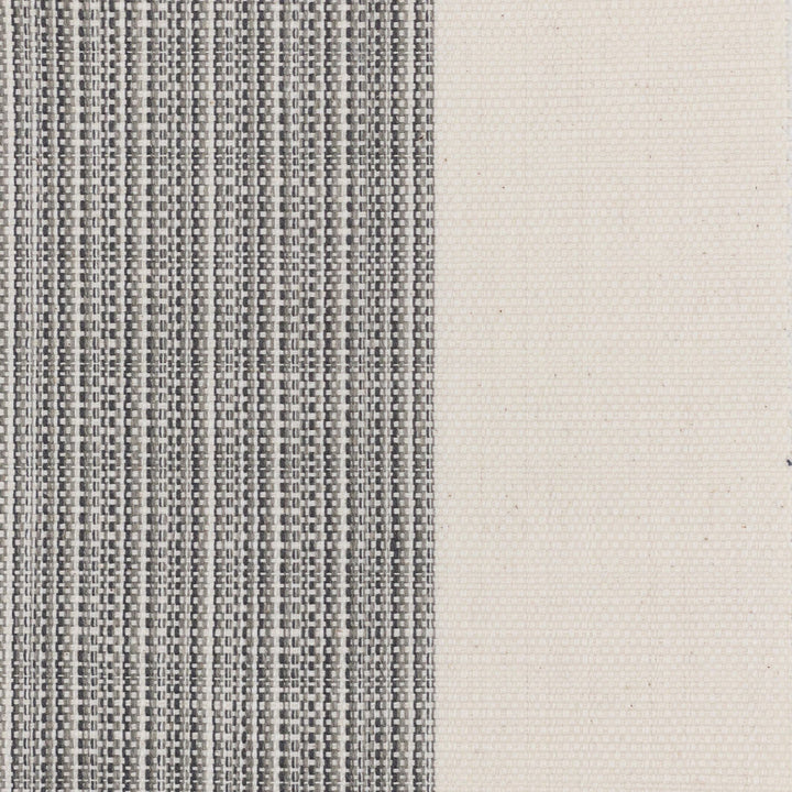 Solitude 4 Zinc by Stout Designer Fabric JUST STRIPES DENIM/SLATE 56%COT 37%POL 7%LIN INDIA PERFORMANCE RATED FABRIC FLAME RETARDANT-U.F.A.C. CLASS 1 WYZENBEEK 30 000 DOUBLE RUB WEAR TEST (HEAVY DUTY) Horizontal: 7.250 and Vertical: 0.000 55 in - Swanky Fabrics -