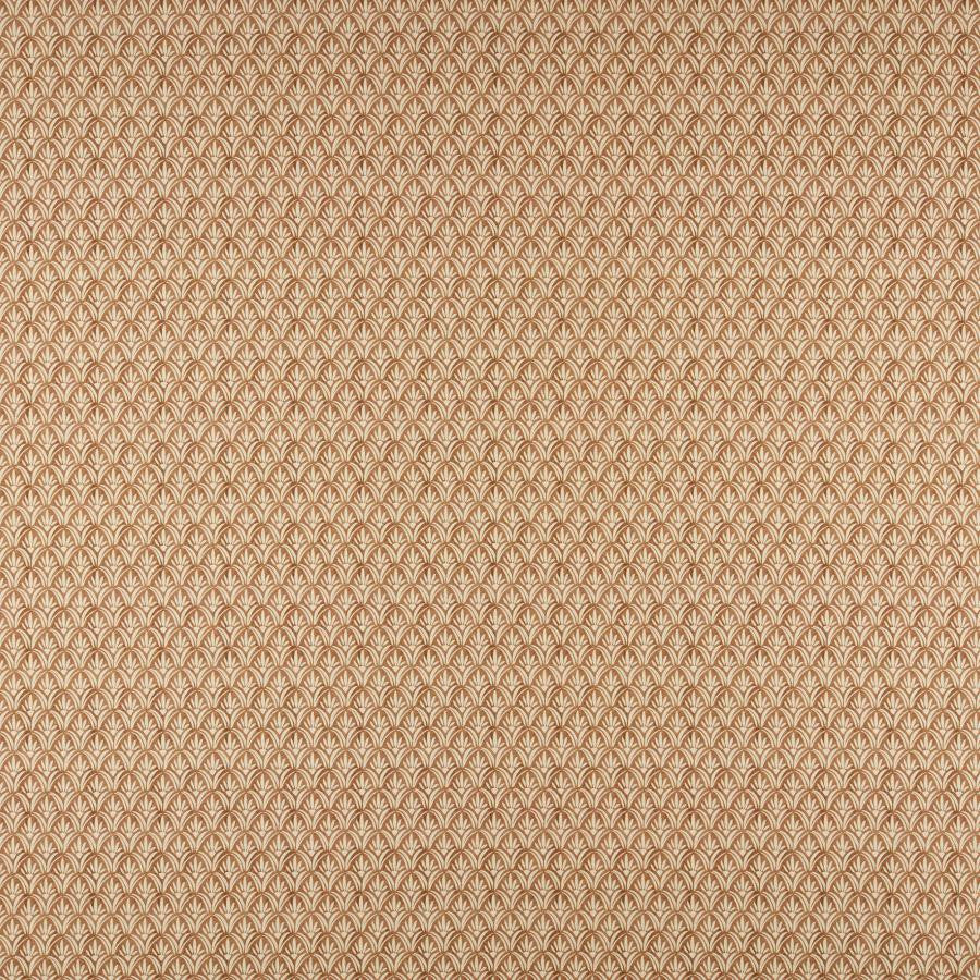 Stratton # 518 Bronze by Maxwell Designer Fabric Print Gallery Iii 85% COTTON
15% LINEN SPAIN V-3.3" H-1.4" 55" - Swanky Fabrics -