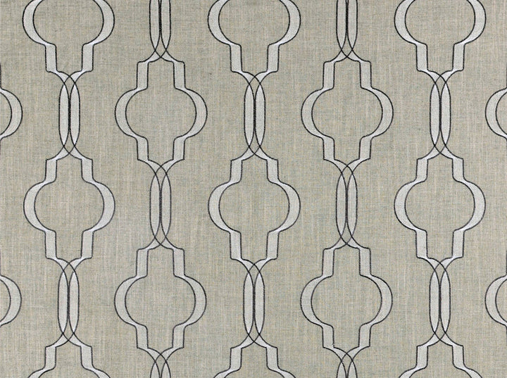 Sonata Sterling 941 by Covington Designer Fabric our website for purchase 68% Viscose/27% Linen/5% Cotton India 45000 Horizontal: 13" and Vertical: 12.25" 55" - Swanky Fabrics -