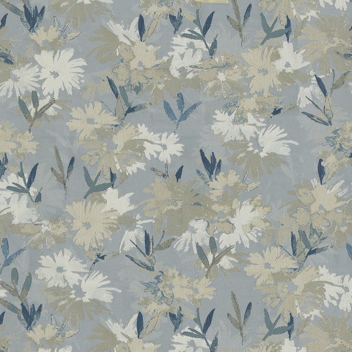 Olivia 702 Opal by ABBEYSHEA Designer Fabric 100% Polyester China 100,000 Double Rubs (Wyzenbeek) </p><p>Repeat: Horizontal: 27" (10.63 cm) Up the Roll and Vertical: 27" (10.63 cm) Across the Roll 56" (142 cm) - Swanky Fabrics -