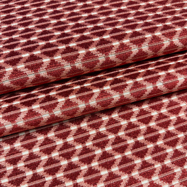 Sorbus Berry by Magnolia Designer Fabric - 51 Viscose, 32 Polyester, 17 Cotton India 60000 Horizontal: 0.75 and Vertical: 1.5 54 - Swanky Fabrics -