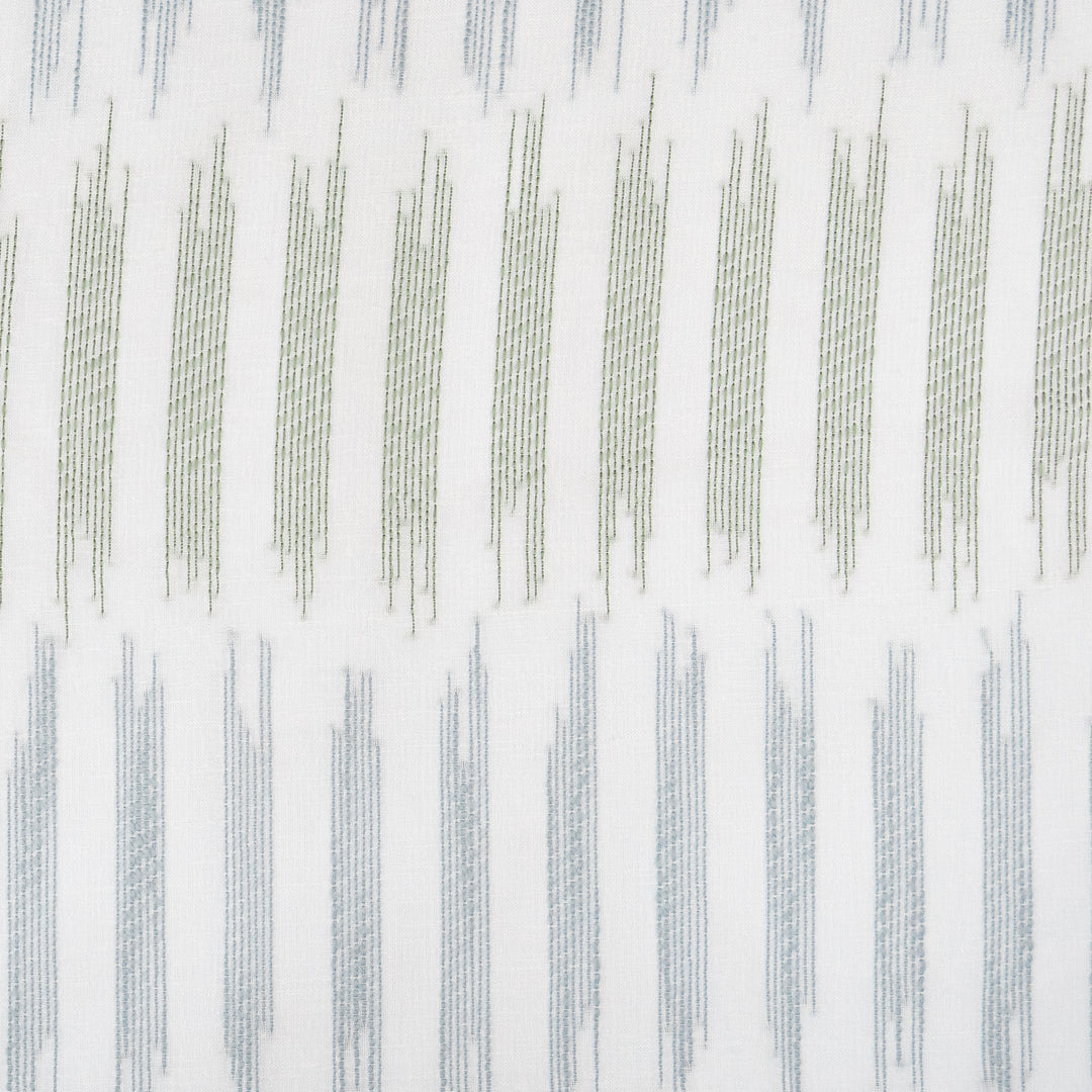 Sumter # 344 Pool by Maxwell Designer Fabric Sheer Escape 100% POLYESTER TURKEY V-15" H- 15.7" 118" - Swanky Fabrics -