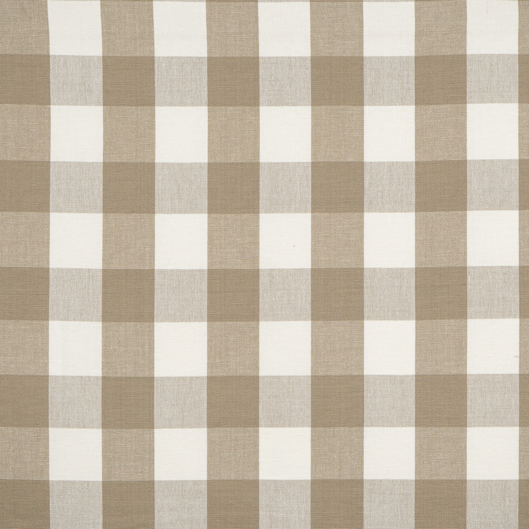 Sawmill # 724 Khaki by Maxwell Designer Fabric Stripes & Checks Iv 100% COTTON INDIA V-3.3" H-3.3" 54" - Swanky Fabrics -