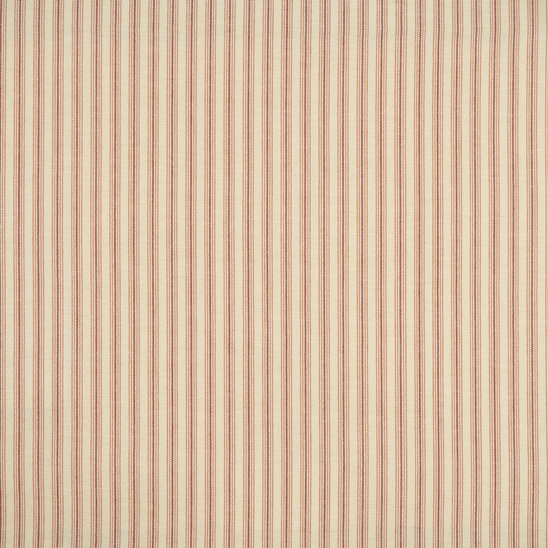 Skyland # 763 Poppy by Maxwell Designer Fabric Stripes & Checks Iv 100% COTTON INDIA H-0.5" 54" - Swanky Fabrics -