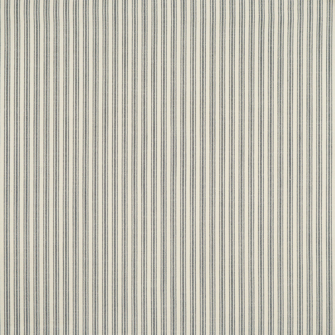 Spooner # 753 Midnight by Maxwell Designer Fabric Stripes & Checks Iv 82% COTTON 18% POLYESTER INDIA H-0.5" 54.5" - Swanky Fabrics -