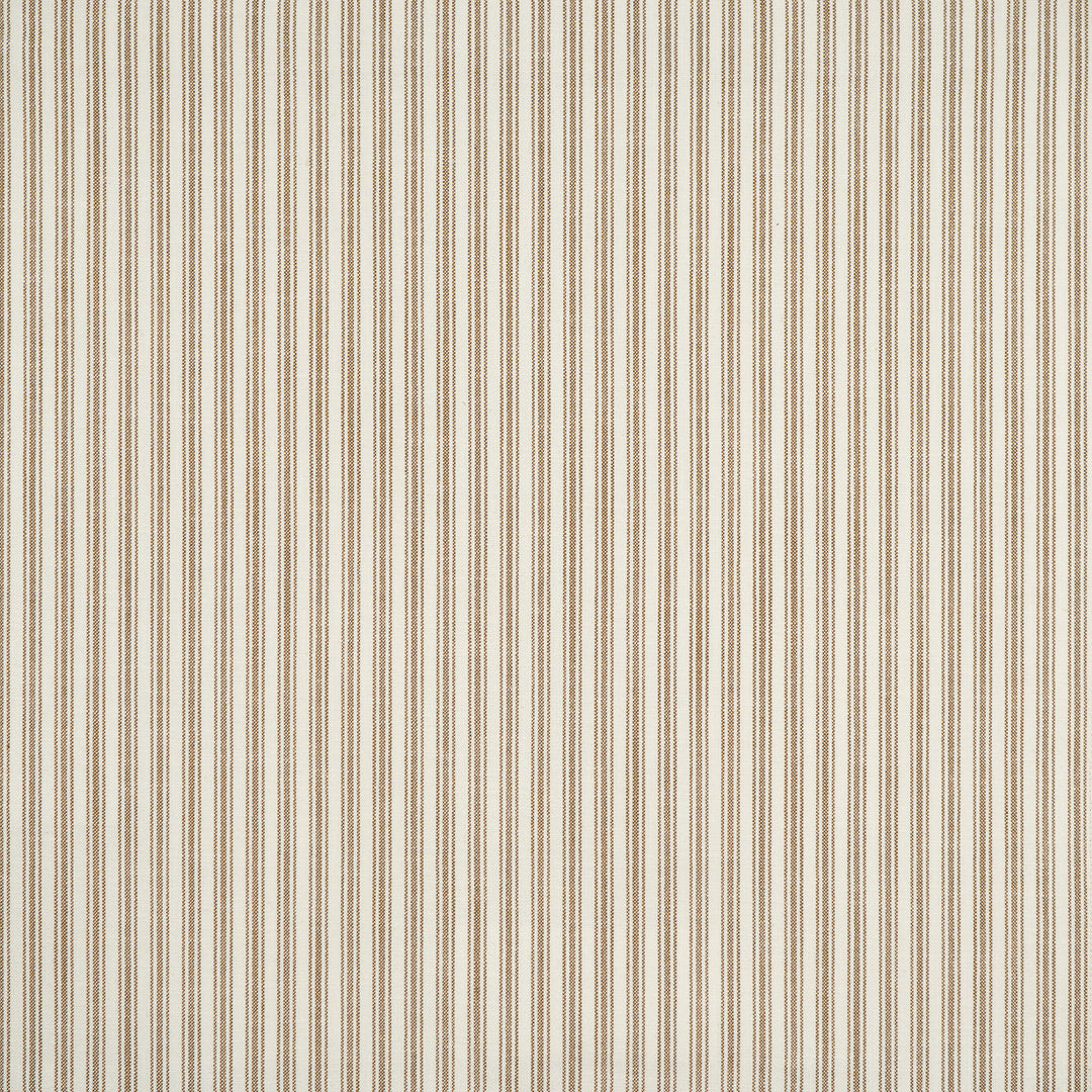 Spooner # 761 Ochre by Maxwell Designer Fabric Stripes & Checks Iv 82% COTTON 18% POLYESTER INDIA H-0.5" 54.5" - Swanky Fabrics -