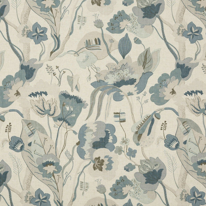 California Linen/Denim by G P & J Baker Designer Fabric SPECIALS BOOK VISCOSE - 85%;LINEN - 15% United Kingdom MEDIUM Horizontal: 26.989 and Vertical: 28.762 53.978 - Swanky Fabrics -