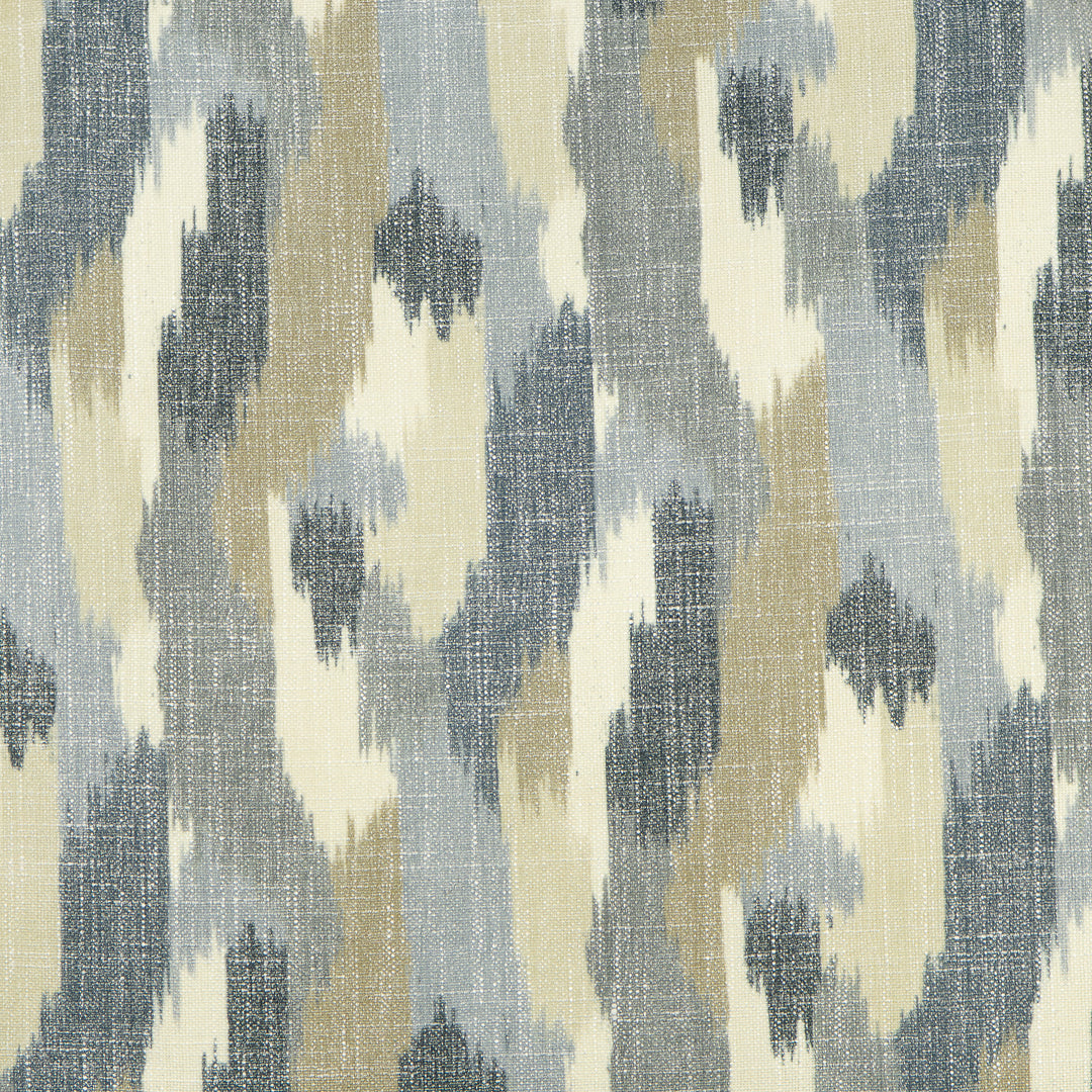 Saltaire # 540 Pacific by Maxwell Designer Fabric Color Theory-Vol. X Twilight 69% POLYESTER 23% VISCOSE 8% LINEN CHINA V- 12.6" H-6.8" 55" - Swanky Fabrics -