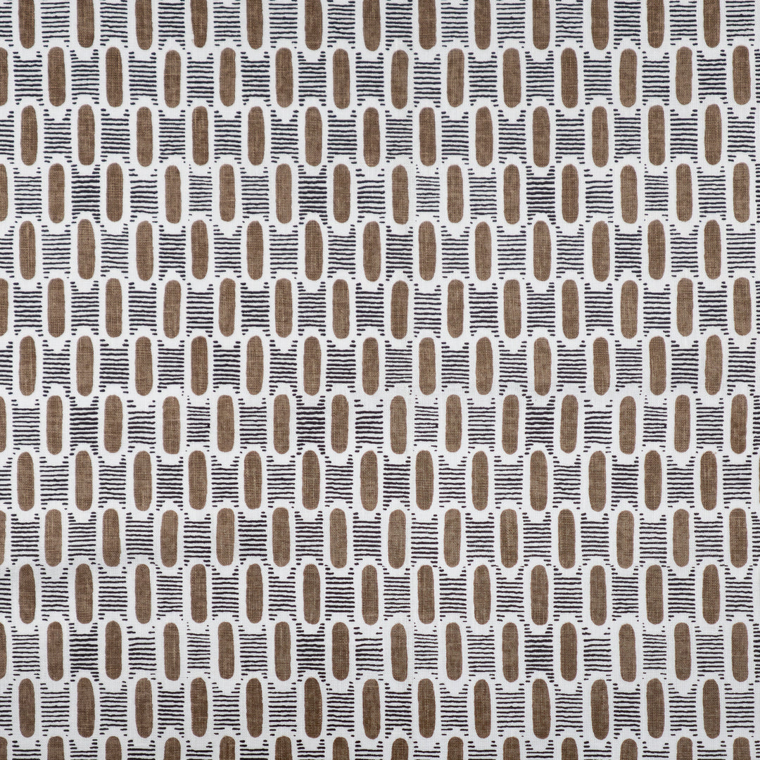 Smock # 440 Chocolate by Maxwell Designer Fabric Color Theory-Vol. X Driftwood 65% COTTON 35% POLYESTER INDIA V-4.5" H-4.5" 54" - Swanky Fabrics -