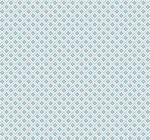 Blue Polaris Wallpaper by York Wallcoverings Designer