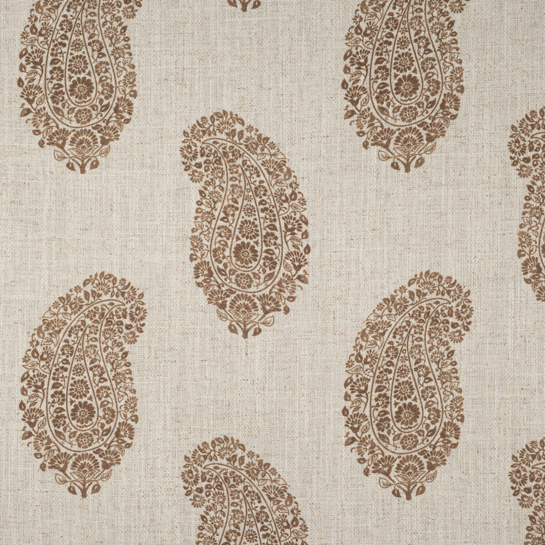 Sparrow # 447 Sepia by Maxwell Designer Fabric Color Theory-Vol. X Driftwood 88% POLYESTER 12% LINEN INDIA V-9" H-9" 54" - Swanky Fabrics -