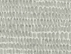Spartan Silver by Norbar Designer Fabric SYMPHONY 86% POLYESTER 14% VISCOSE INDIA 54" - Swanky Fabrics -