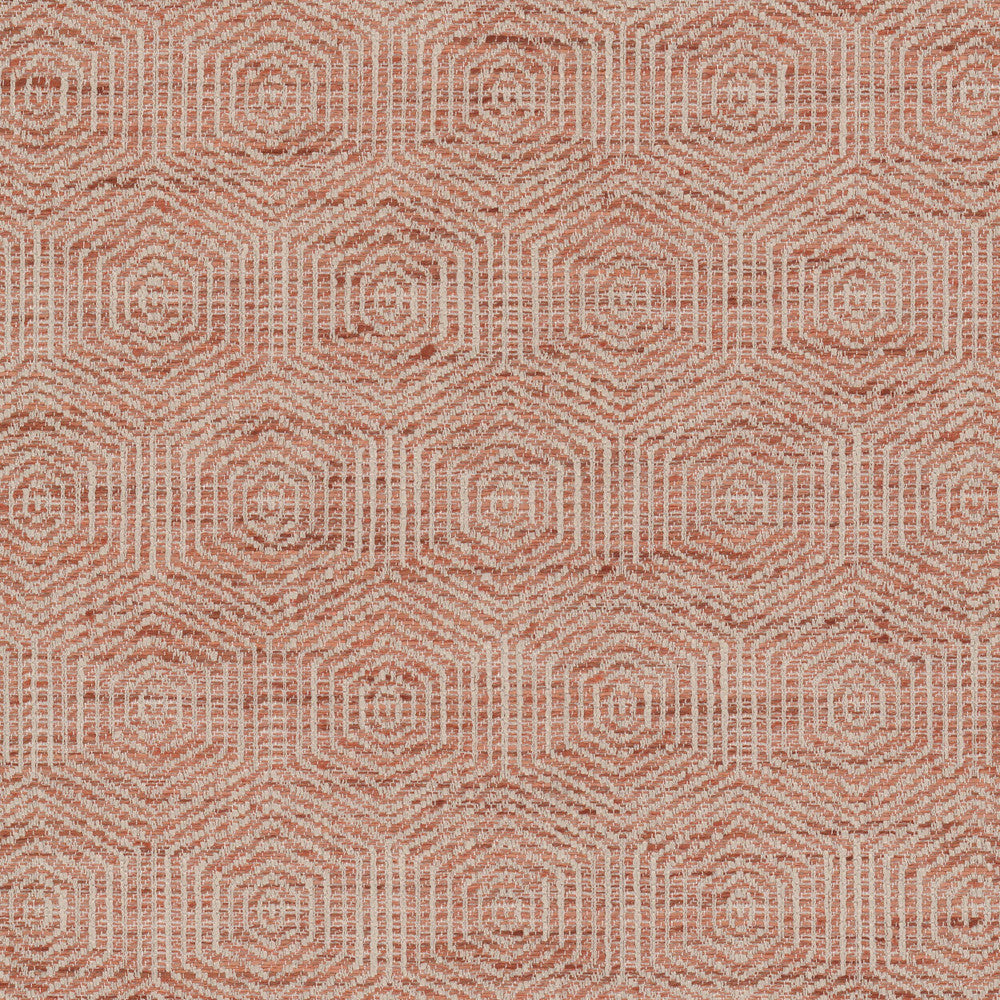 Spellbound 4 Tile by Stout Designer Fabric RAINBOW LIBRARY GINGER/POPPY 100%POL INDIA WYZENBEEK 50 000 DOUBLE RUB WEAR TEST (HEAVY DUTY) Horizontal: 2.625 and Vertical: 4.875 54 in - Swanky Fabrics -