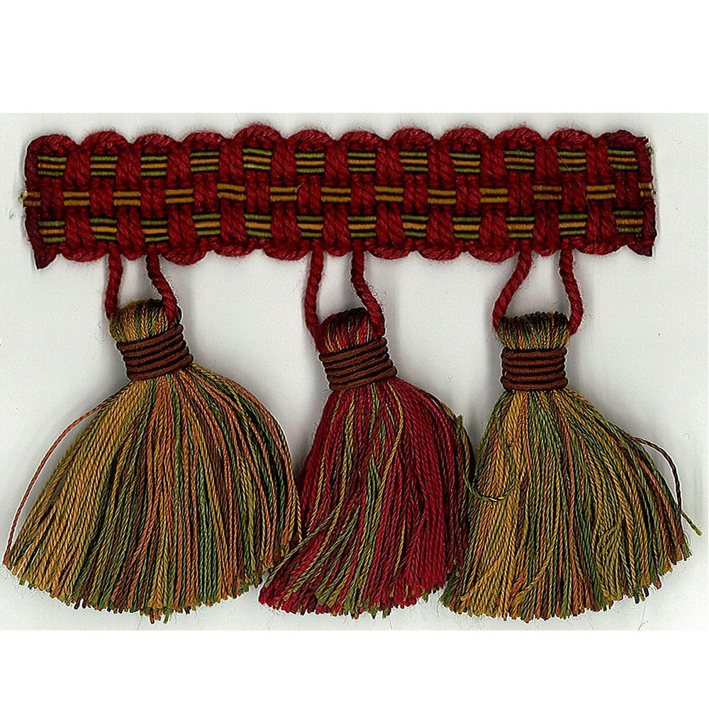 Sponsor 11 Wine by Stout Trim Stout Trim Sponsor 11 WineTrim ART OF DESIGN TRIM-2 TASSEL FRINGE CHINA </p><p>Repeat: H: 0.000, V: 0.000 3 in - Fabric Carolina -