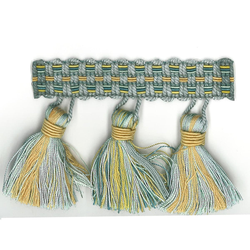 Sponsor 22 Seashore by Stout Designer Trim ART OF DESIGN TRIM-2 TASSEL FRINGE 100%SVI CHINA WYZENBEEK 30 000 DOUBLE RUB WEAR TEST (HEAVY DUTY) Horizontal: 0.000 and Vertical: 0.000 3 in - Swanky Fabrics -
