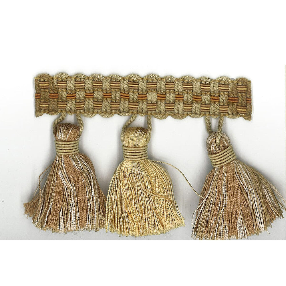 Sponsor 29 Fawn by Stout Trim Stout Trim Sponsor 29 FawnTrim ART OF DESIGN TRIM-2 TASSEL FRINGE 100%SVI CHINA </p><p>Repeat: H: 0.000, V: 0.000 3 in - Fabric Carolina -