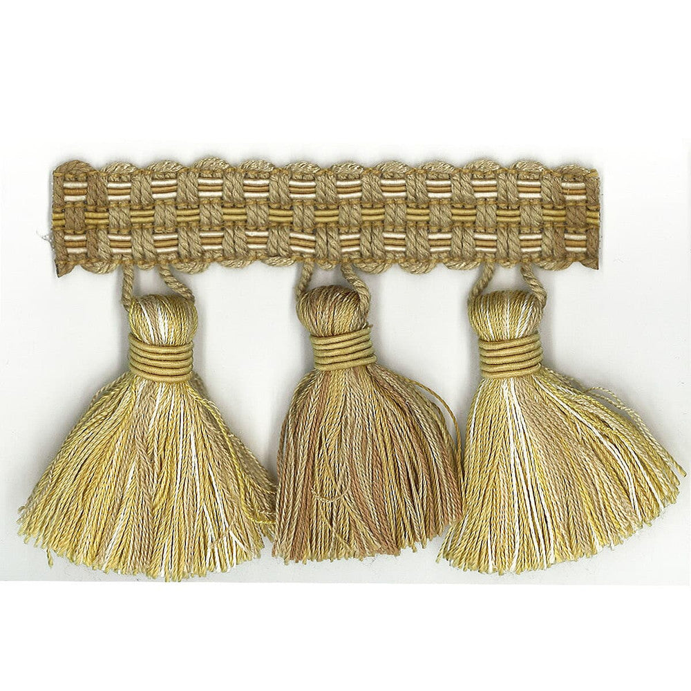 Sponsor 30 Honey by Stout Trim Stout Trim Sponsor 30 HoneyTrim ART OF DESIGN TRIM-2 TASSEL FRINGE 100%SVI CHINA </p><p>Repeat: H: 0.000, V: 0.000 3 in - Fabric Carolina -