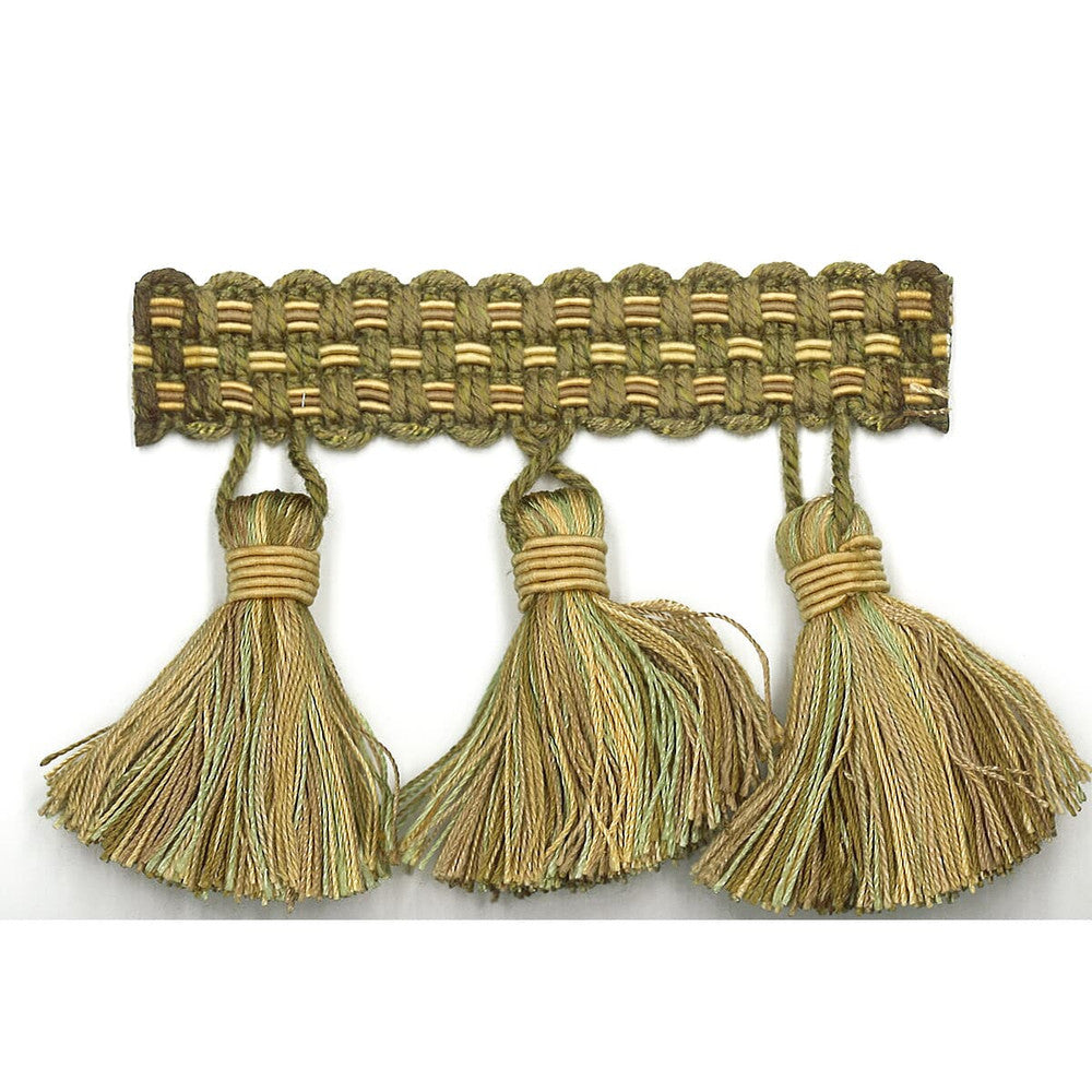 Sponsor 32 Sagebrush by Stout Designer Trim Art Of Design Trim-2 Tassel Fringe 100% Spun Viscose CHINA Horizontal: 0 and Vertical: 0 3 in - Swanky Fabrics -