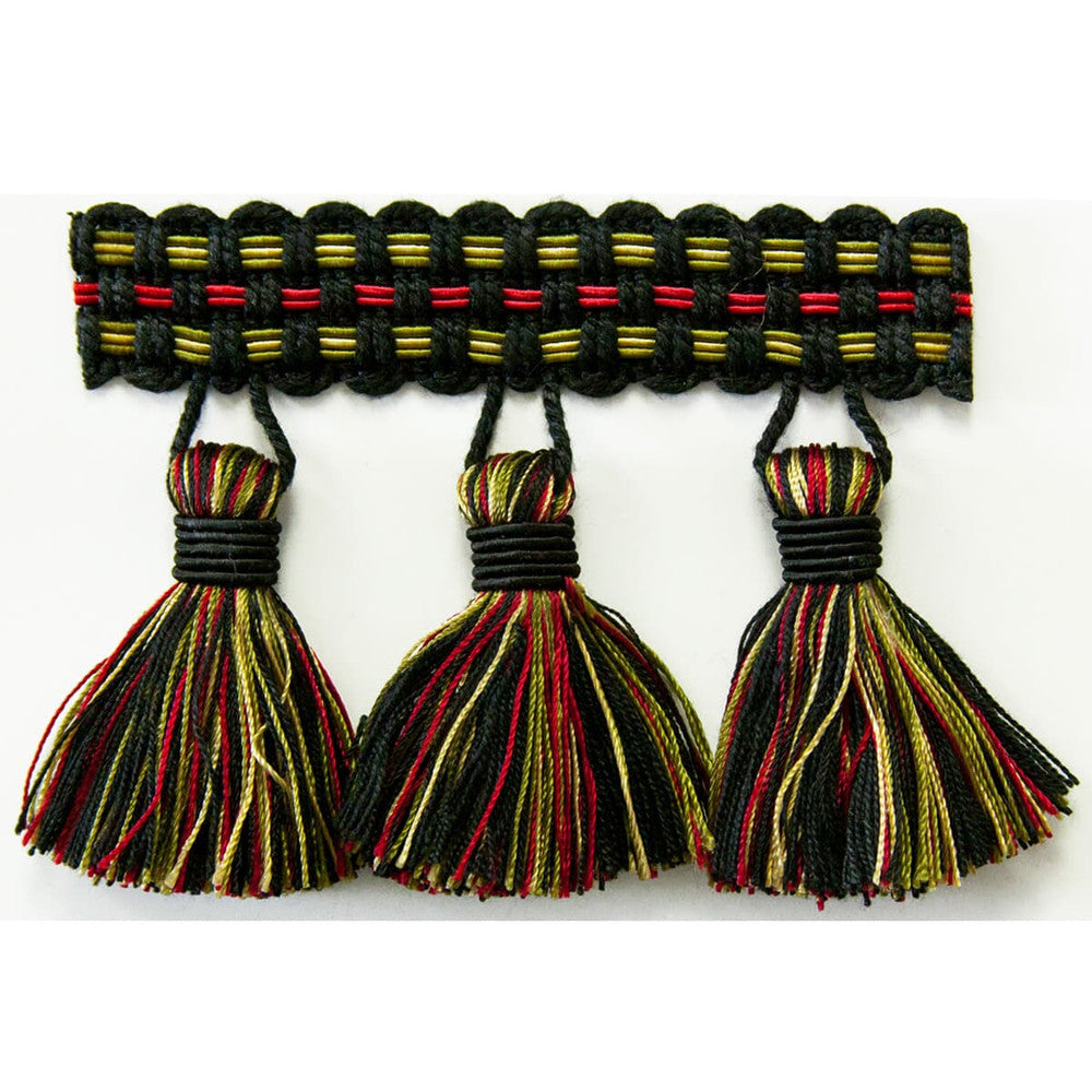 Sponsor 34 Morocco by Stout Designer Trim ART OF DESIGN TRIM-2 TASSEL FRINGE 100%SVI CHINA Horizontal: 0.000 and Vertical: 0.000 3 in - Swanky Fabrics -
