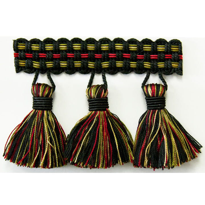 Sponsor 34 Morocco by Stout Designer Trim ART OF DESIGN TRIM-2 TASSEL FRINGE 100%SVI CHINA Horizontal: 0.000 and Vertical: 0.000 3 in - Swanky Fabrics -