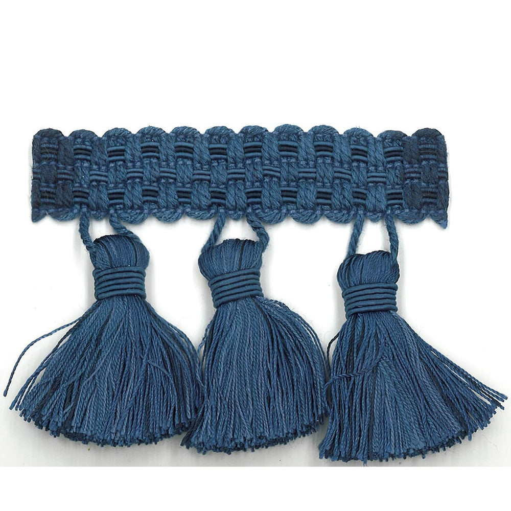 Sponsor 7 Cadet by Stout Designer Trim ART OF DESIGN TRIM-2 TASSEL FRINGE 100%SVI CHINA PERFORMANCE RATED FABRIC WYZENBEEK 47 000 DOUBLE RUB WEAR TEST (HEAVY DUTY) LIGHTFASTNESS-AATCC TM 16 (1500 HOURS) CATB 117-2013 Horizontal: 0.000 and Vertical: 0.000 3 in - Swanky Fabrics -