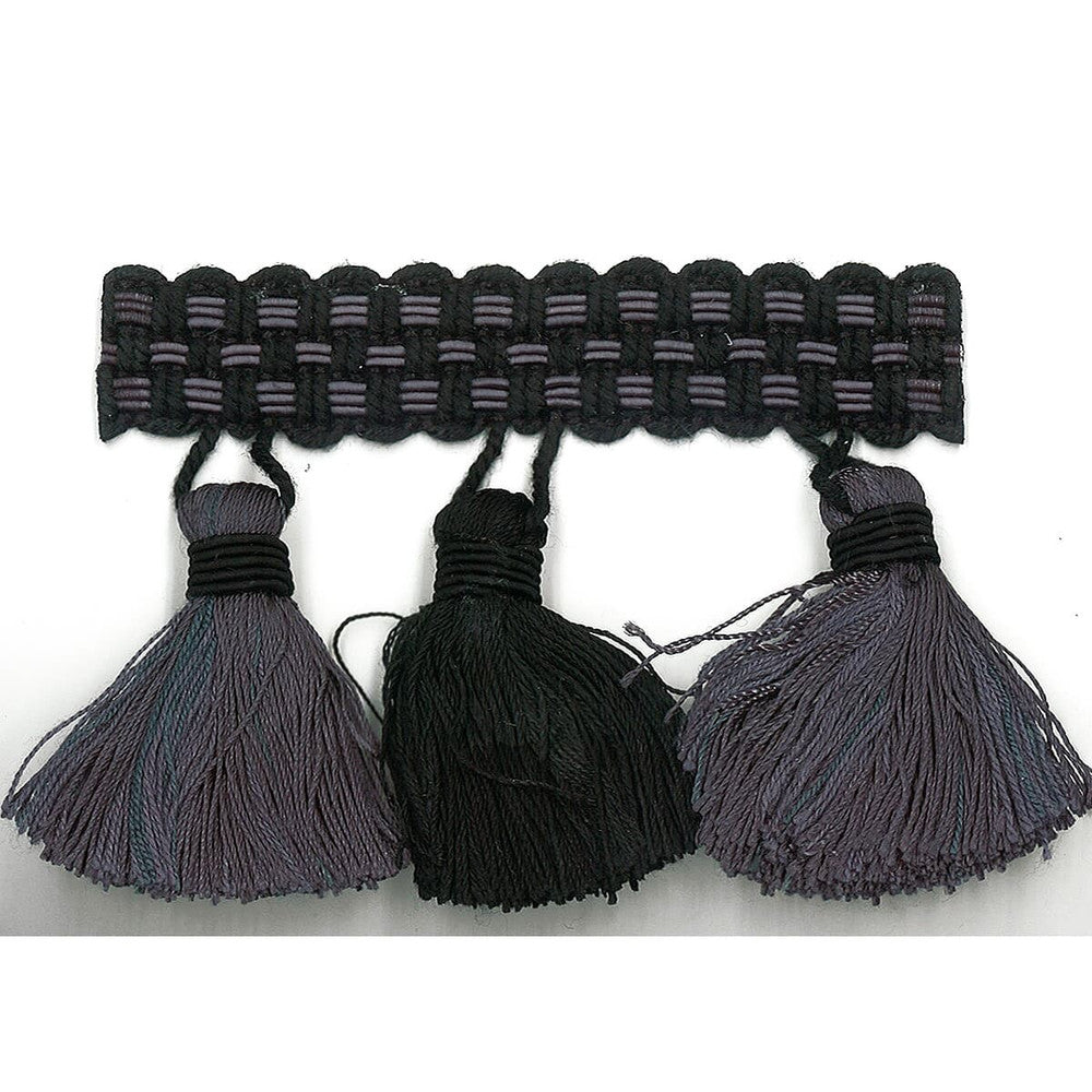 Sponsor 9 Ebony by Stout Trim Stout Trim Sponsor 9 EbonyTrim ART OF DESIGN TRIM-2 TASSEL FRINGE CHINA </p><p>Repeat: H: 0.000, V: 0.000 3 in - Fabric Carolina -