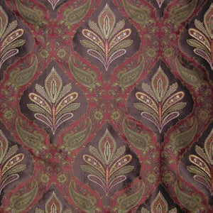 Darani Crimson Ganache SQ14800001 by Old World Weavers Designer Fabric