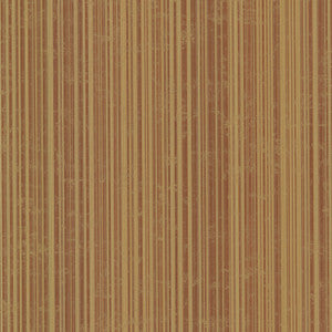 Wells Burnt Sienna Candy Stripe Wallpaper by Chesapeake Designer