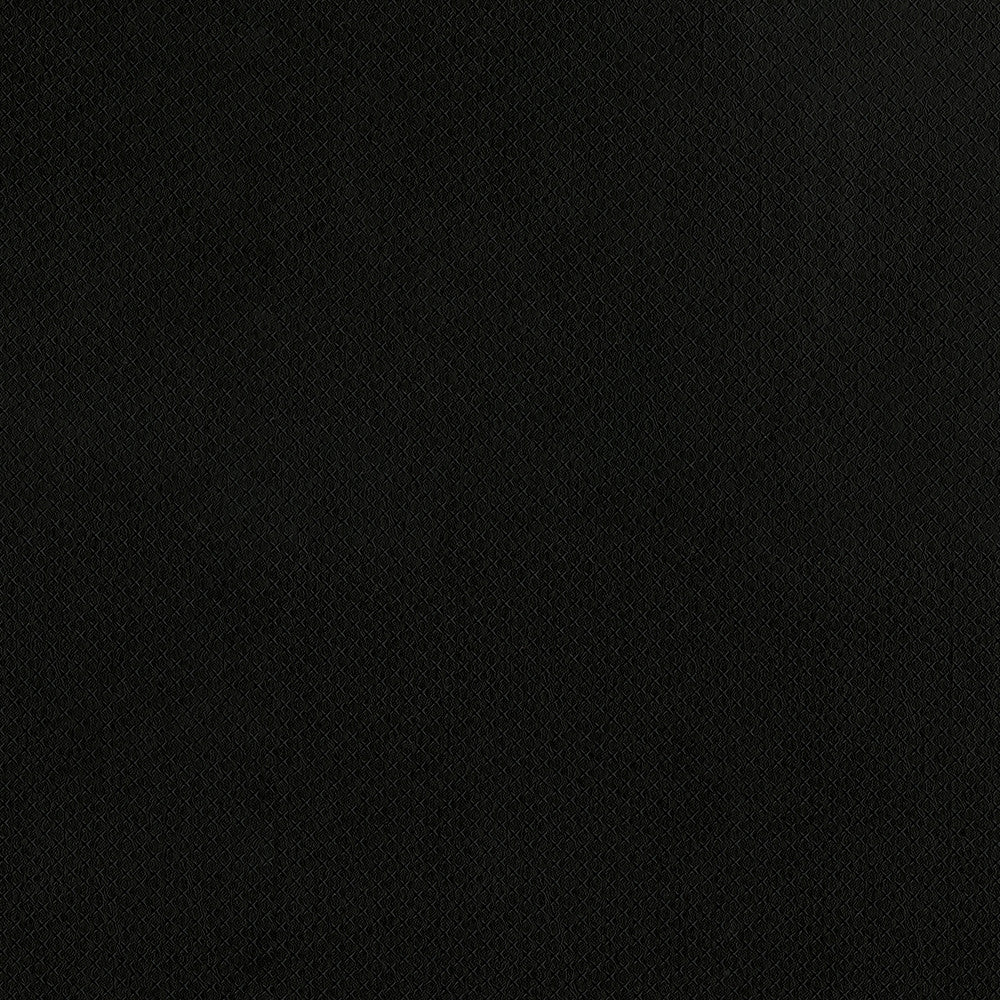 Finch 9009 Black by GUARDIAN Designer Fabric 100% Polyvinyl Chloride (PVC) CN 1,500,000 Double Rubs (Wyzenbeek) </p><p>Repeat: Horizontal: and Vertical: 54 in. (137 cm) - Swanky Fabrics -