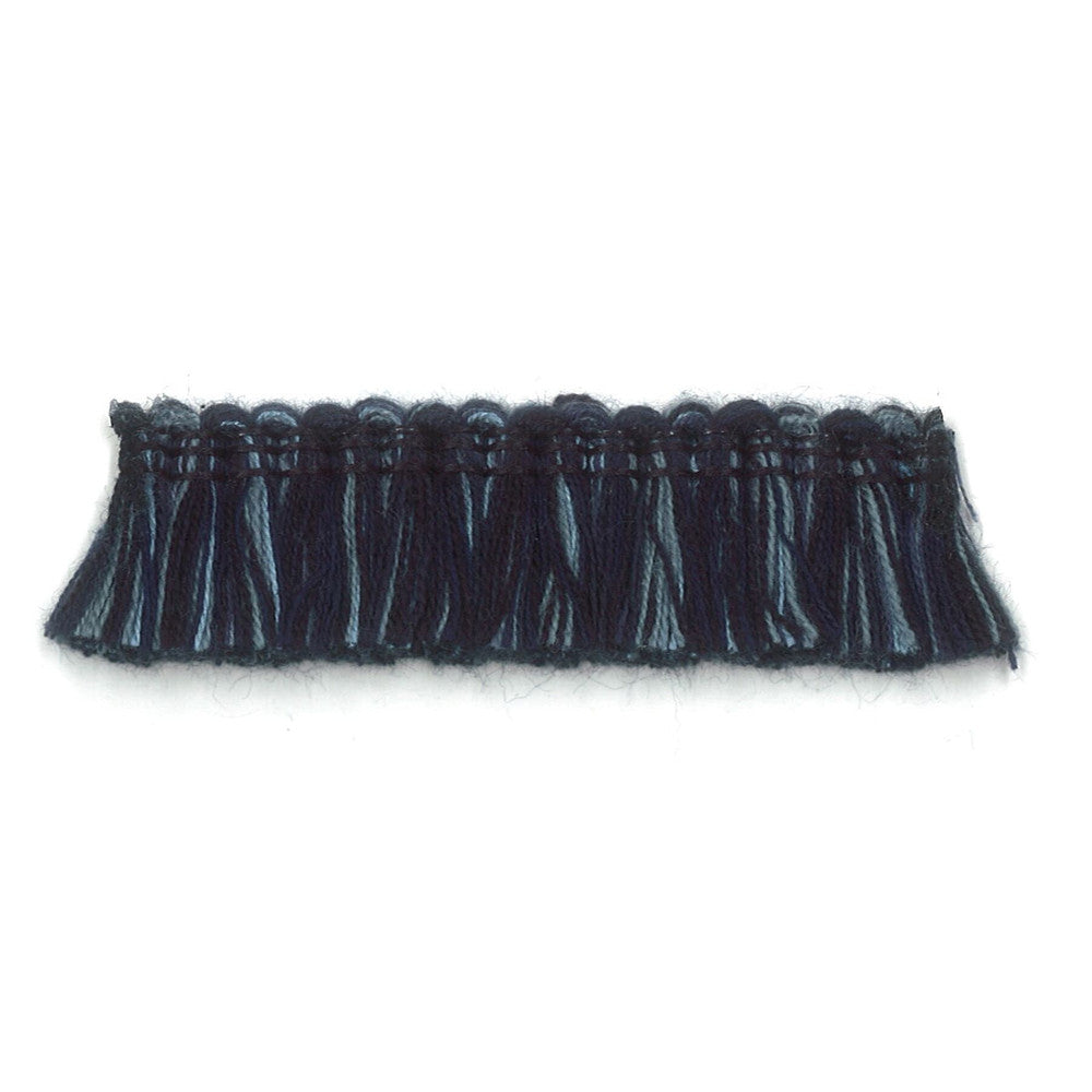 Stowe 3 Indigo by Stout Designer Trim NEW WORLD TRIM VOLUME II 64%ACR 31%SVI 5%POL CHINA Horizontal: 0 and Vertical: 0 1 in - Swanky Fabrics -