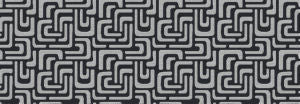 Strata Ebony 71 by Norbar Designer Fabric SUNTASTIC 100% POLYACRYLIC GERMANY 4 3/4"V 5 1/2"H 54 - Swanky Fabrics -