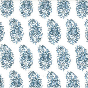 Stratus Tile Blues Lw by Norbar Designer Fabric