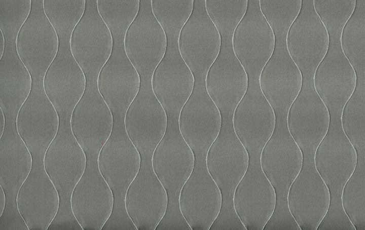 Sultry Aluminum by Norbar Designer Fabric PARAMOUNT 76% POLYESTER 24% VISCOSE CHINA 2 1/4"V 1 3/4"H 55 - Swanky Fabrics -