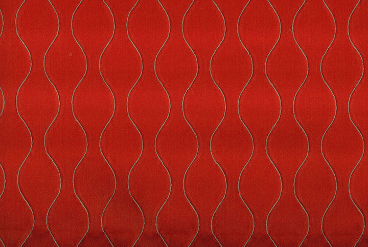 Sultry Spice by Norbar Designer Fabric PARAMOUNT 76% POLYESTER 24% VISCOSE CHINA 2 1/4"V 1 3/4"H 55 - Swanky Fabrics -