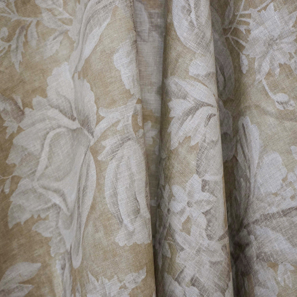 SUMMERLEA 14SJ102 by JF Designer Fabric JF Studio 100% Linen United Kingdom  Horizontal: 27 and Vertical: 37.875 56  - Swanky Fabrics -