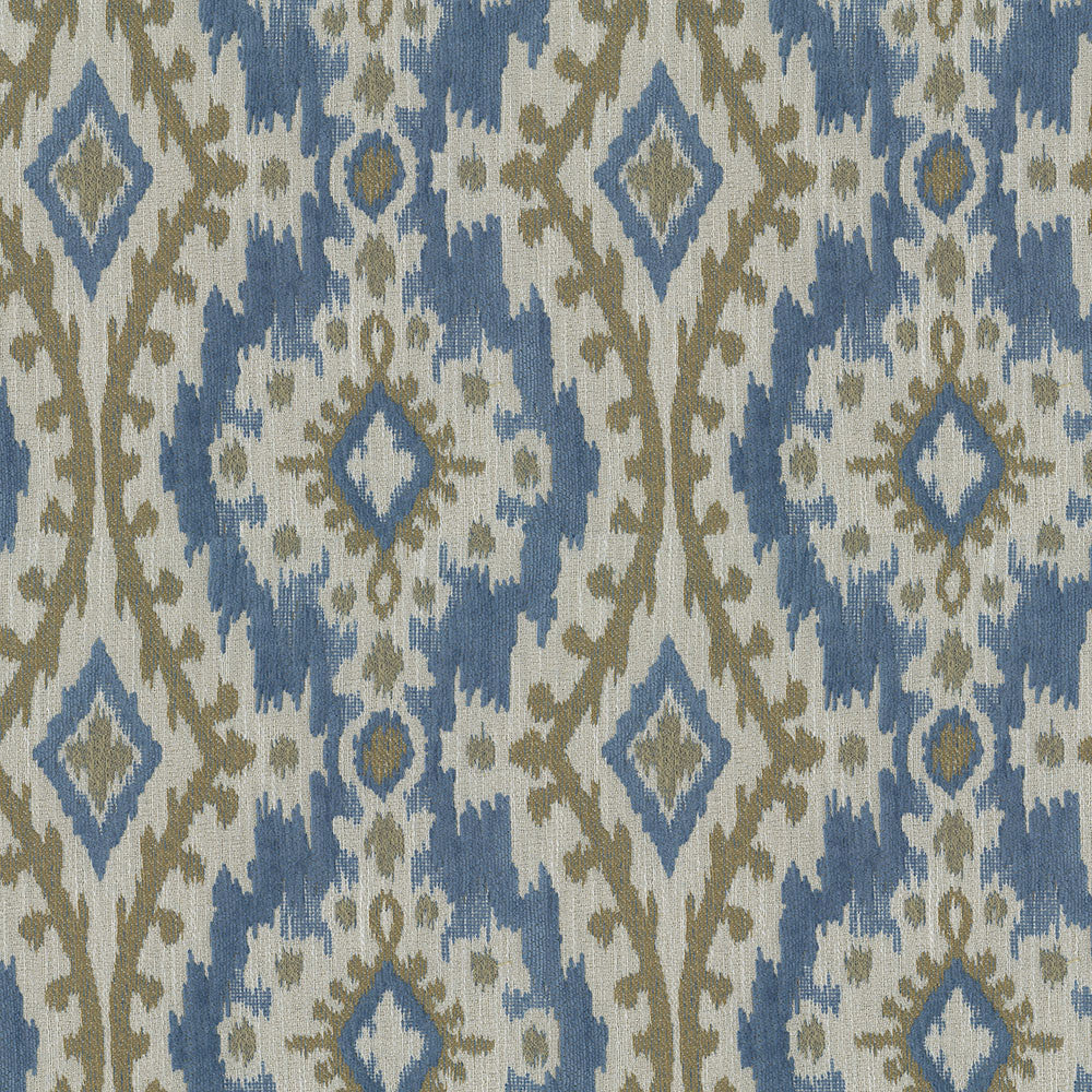 Whistler 305 Blue Ridge by ABBEYSHEA Designer Fabric 100% Polyester China 30,000 Double Rubs (Wyzenbeek) </p><p>Repeat: Horizontal: 9" (22.86 cm) Up the Roll and Vertical: 9" (22.86 cm) Across the Roll 56" (142 cm) - Swanky Fabrics -