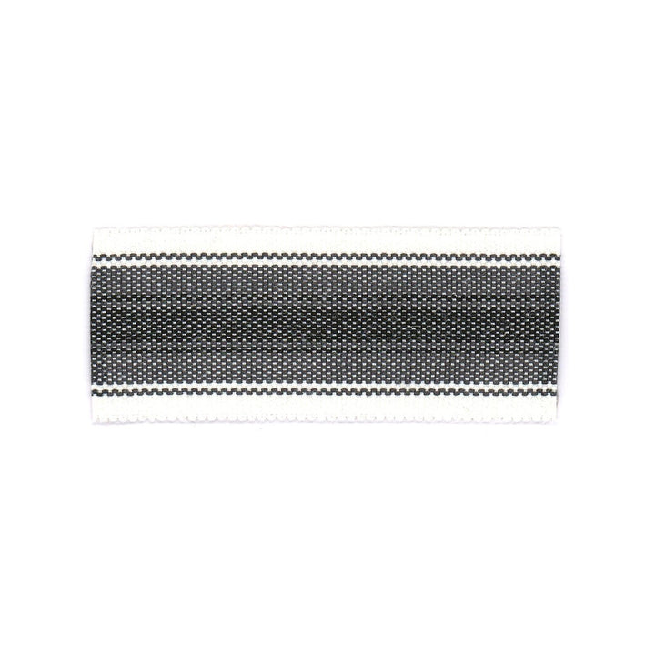 Sunrise Tape 1 Domino by Stout Trim Stout Trim Sunrise Tape 1 DominoTrim BEACH GROVE TRIM 100%SDA CHINA </p><p>Repeat: H: 0.000, V: 0.000 1.5 in - Fabric Carolina -